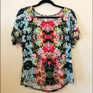 Floral Dress Barn Women’s Blouse Colorful